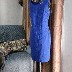 Calvin Klein Dress Royal Blue Size 6 