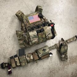 Mayflower Plate Carrier And Tactical Belt