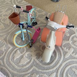 OG Girl Vespa, Bike, And Scooter 