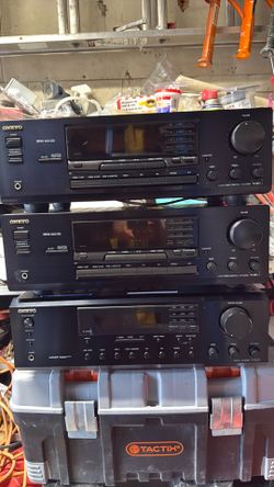 Onkyo amplifiers
