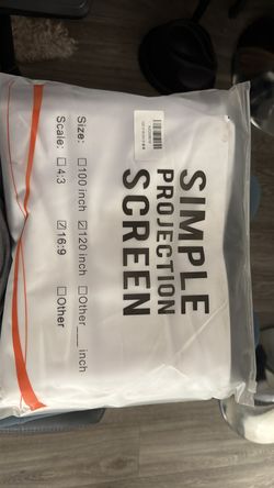 Simple projection screen NEW