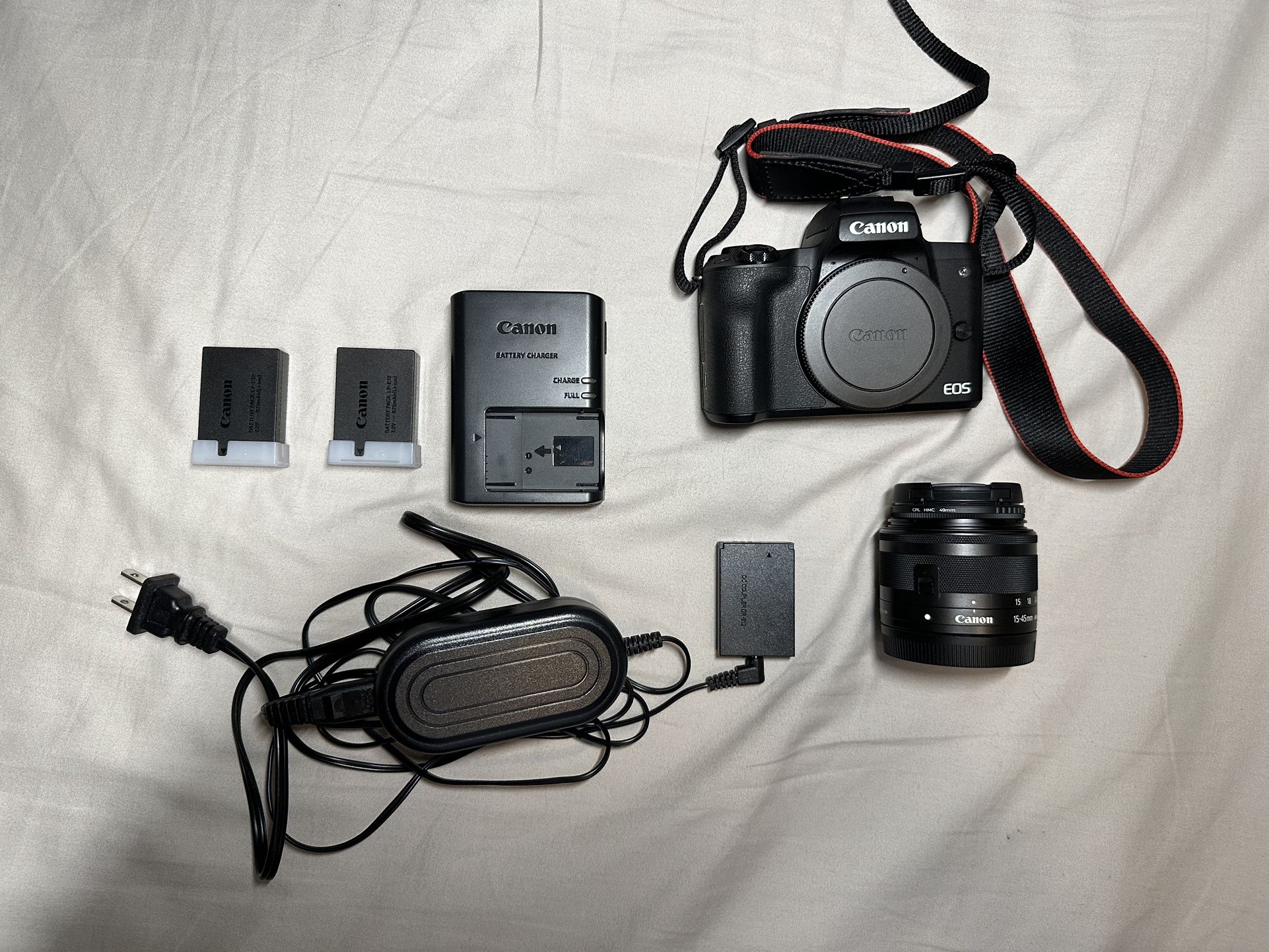 Canon M50 Mark 1 Camera + Extras