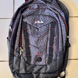 BRAND NEW! FILA BACKPACK WITH ORGANIZER POCKETS