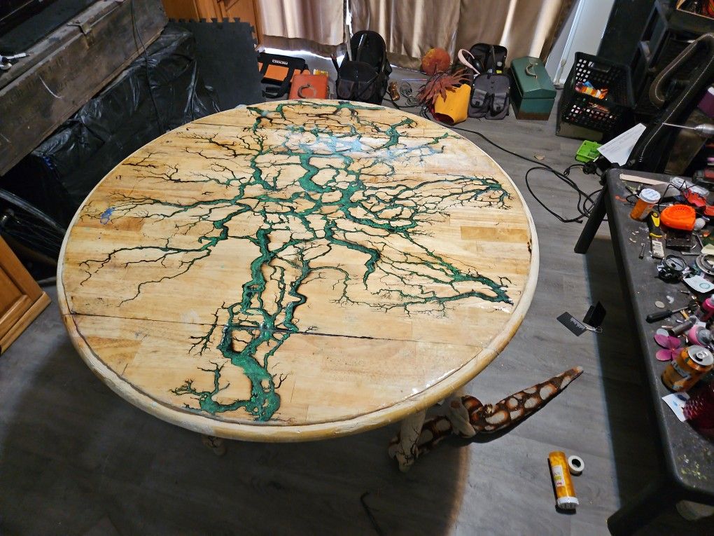 Custom Fractaled Dining Room Table
