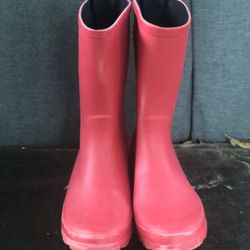 Pair of  Mid Tall Rain Boots for women