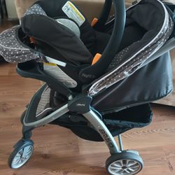 
Chicco Bravo Trio Travel System Stroller and Car Seat