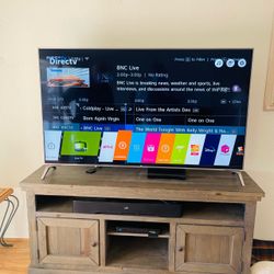 LG 55” Smart Tv UHD HDR 4k! Excellent picture