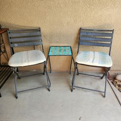3 Piece Outdoor Bistro Set