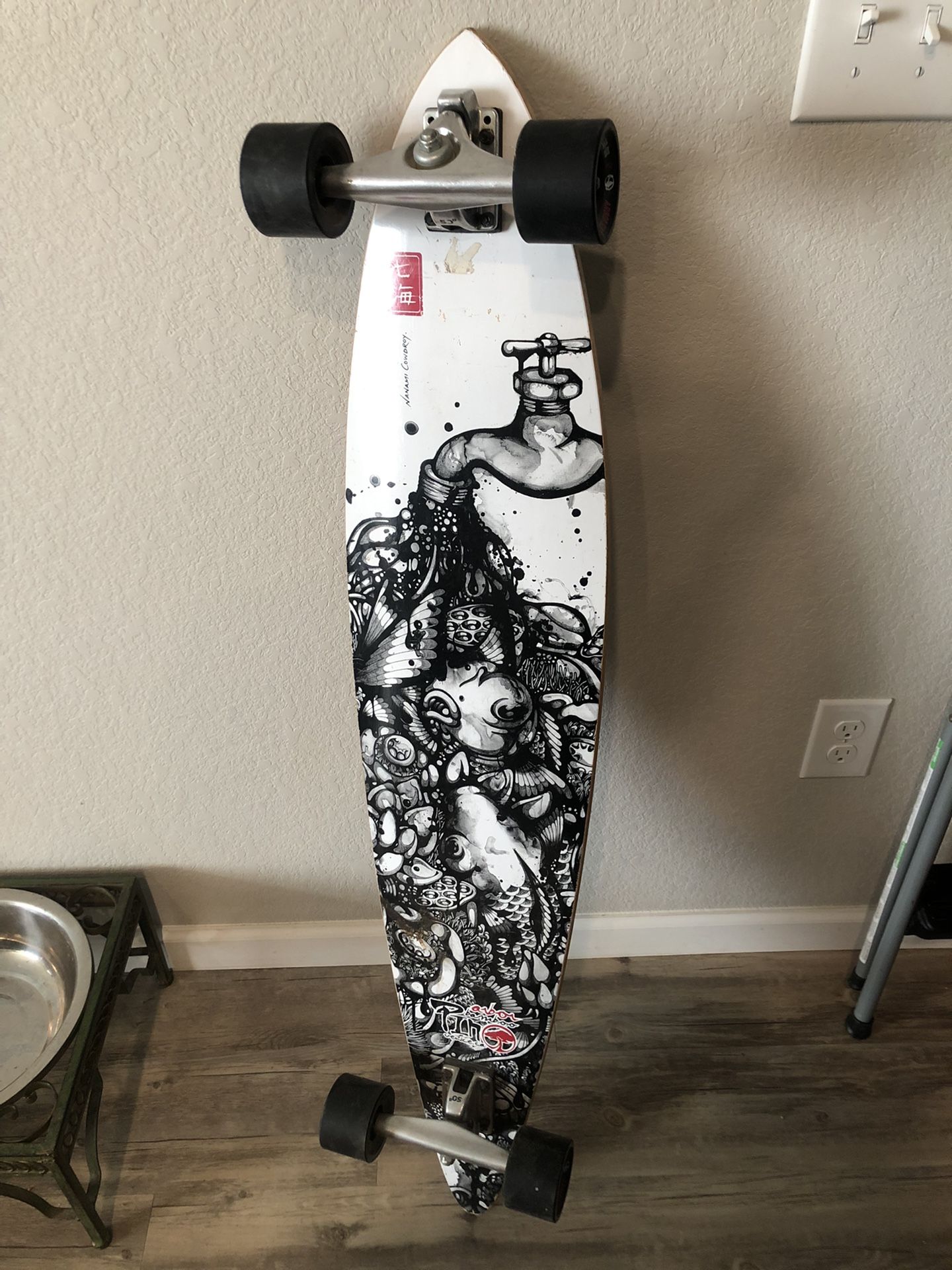 Arbor Bamboo Pintail Longboard