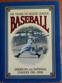 100 Years Of Major League Baseball Book