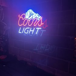Coors Light Sign 
