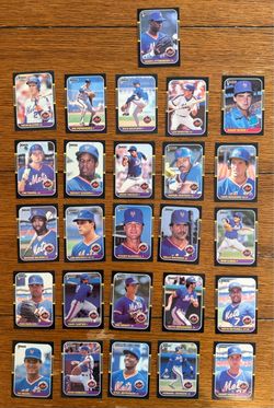 1987 Donruss Baseball New York METS 27 card Team Set Gooden Strawberry 87