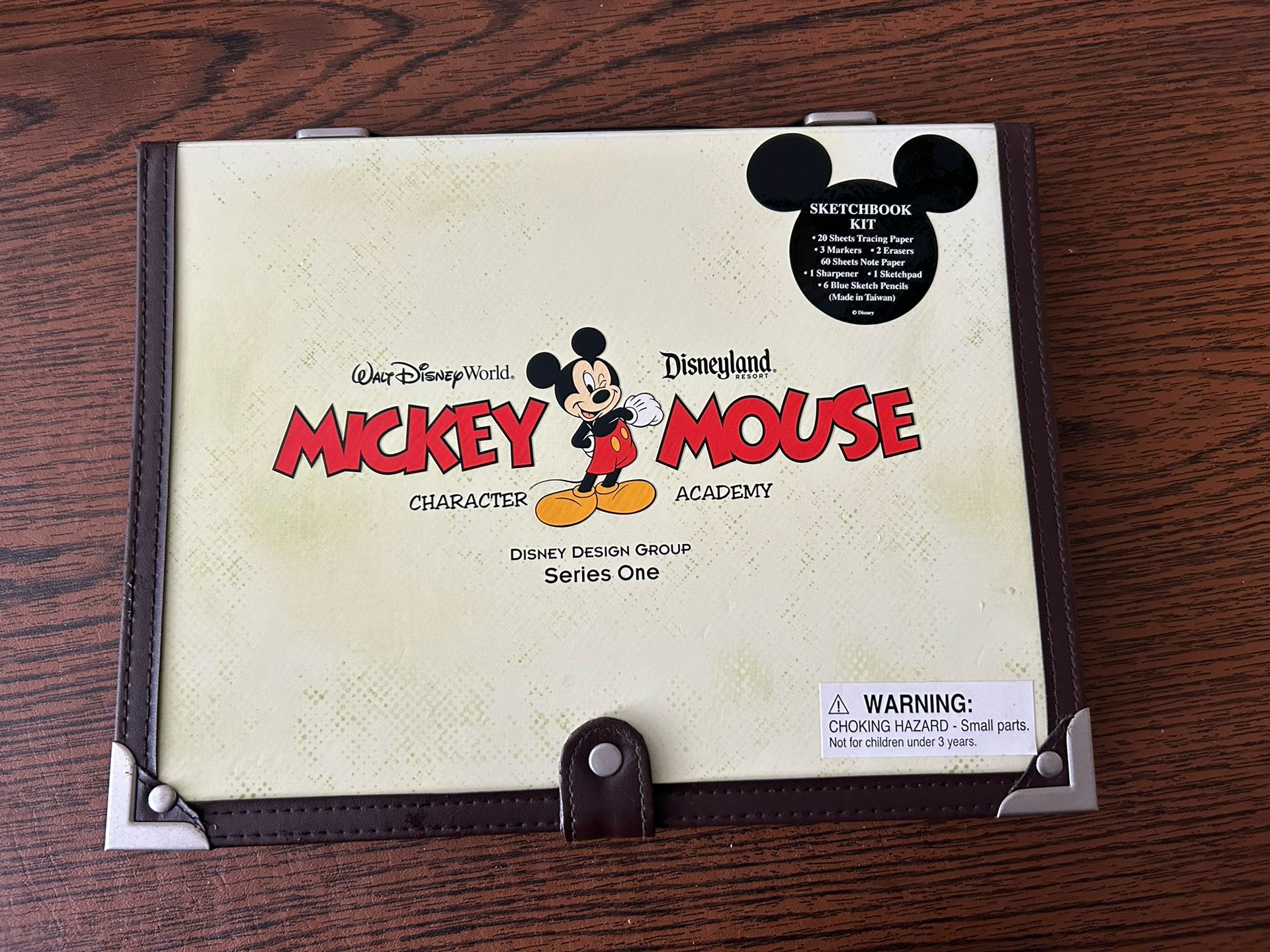 Vtg Walt Disney World, Mickey Mouse Character Academy Sketchbook Kit Sealed