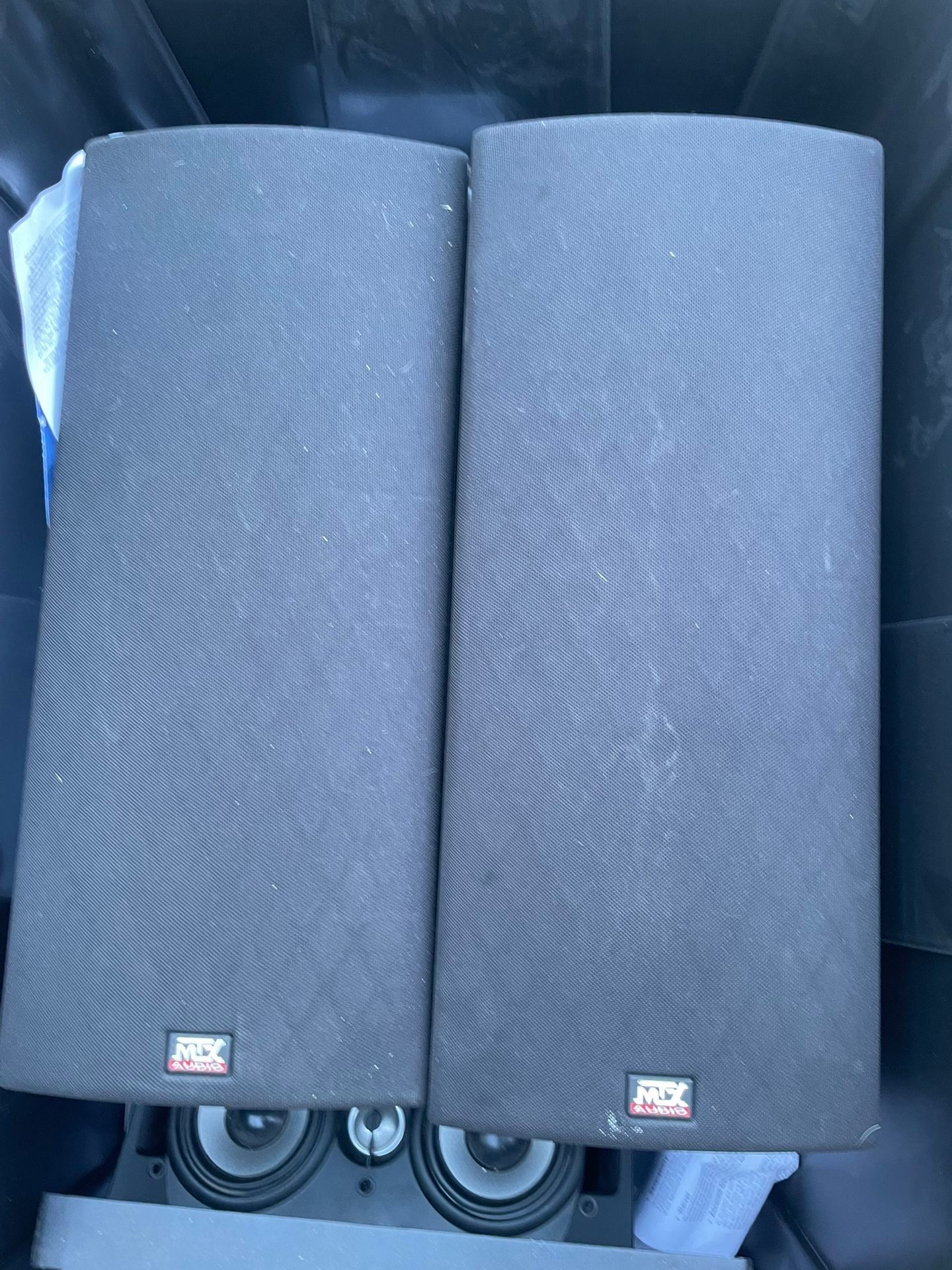 MTX Twin Book Shelf Speakers