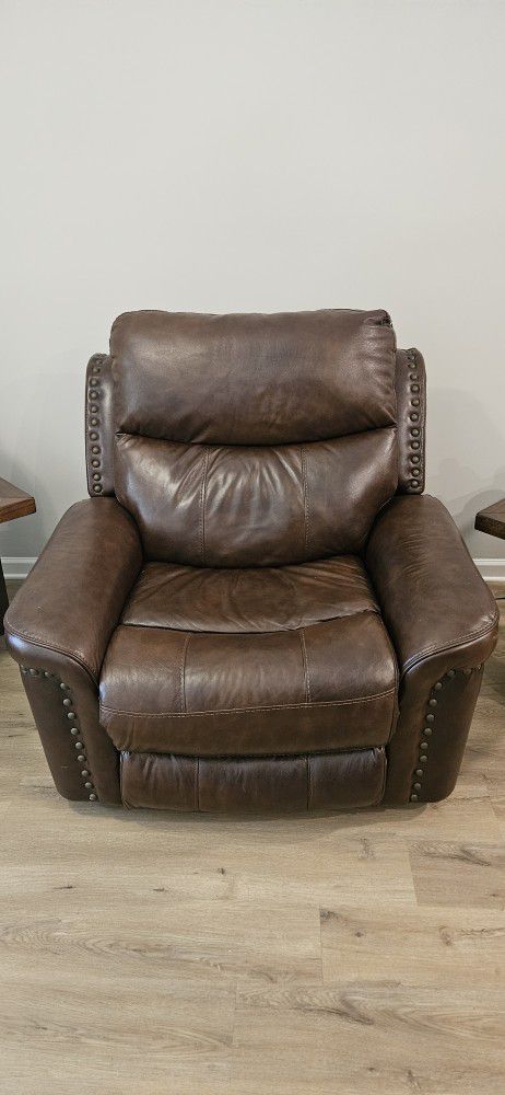 Lift Recliner Leather Electric Chair 