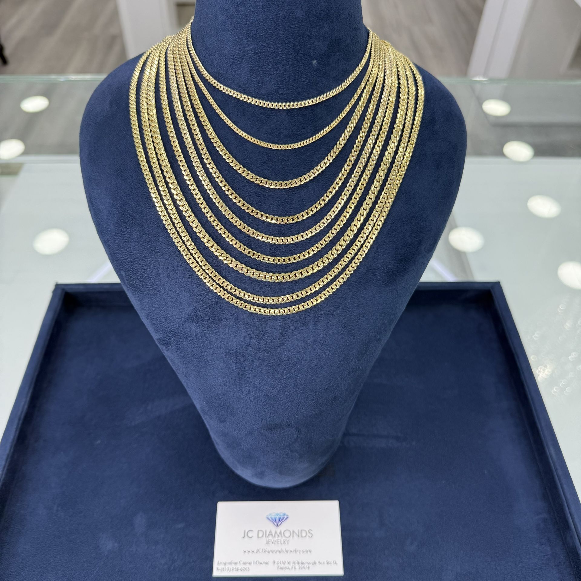 Chain Cubanlink Solid Gold 10k Gold  Price Per Gram 