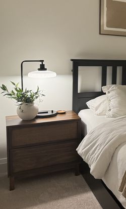 Wooden Night Stands Set Of Two