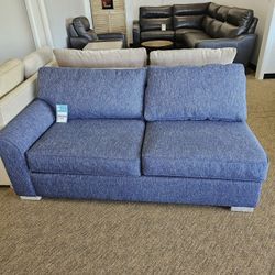 Fabric loveseat 