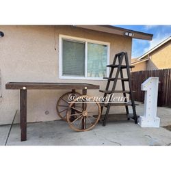 Western Dessert Table Treat Ladder And Marquee Number 