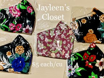 Flowers facemask Adults