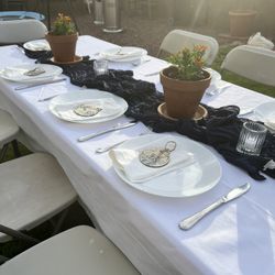 24 Cheesecloth Table Runners 10ft