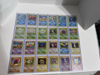 Pokémon cards 1st edition 1997