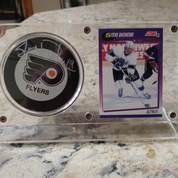 Steve Duchesne Autographed Hockey Puck! 