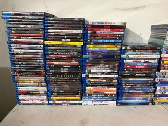 Large Blu-ray DVD Movie Collection – 100+ Titles