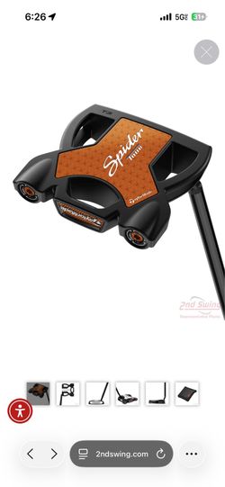 Taylormade spider putter tour