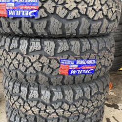 4 Tires New Delium Terra Raider A/t 265/75/16 Lt