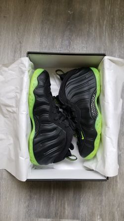 Black And Volt Foamposites Size 11