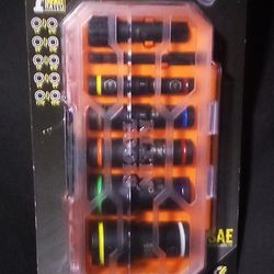 KNECT™ Flip-10 Heavy Duty Flip Impact Socket Set, SAE, 8-Piece