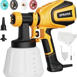 700W HVLP Paint Sprayer with Cleaning & Blowing Joints