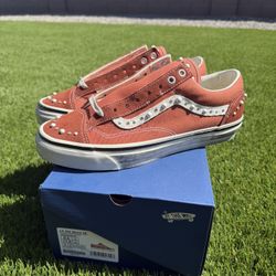 vans pearlized old skool 36 lx rust brown 