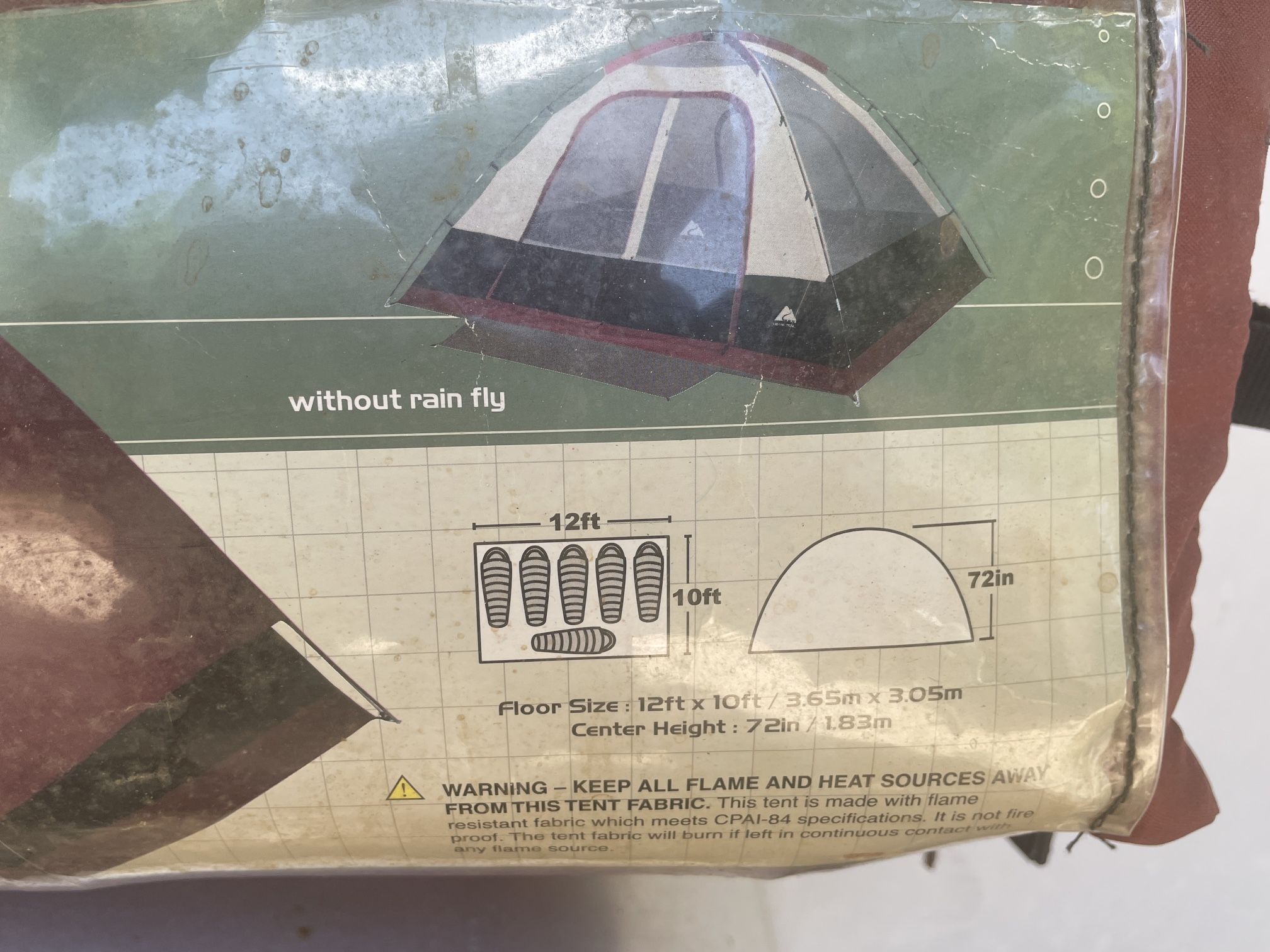 Ozark Trail 2 Room Dome Tent