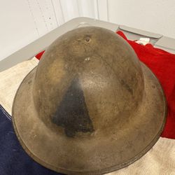  WW1 91ST ID KELLEY HELMET