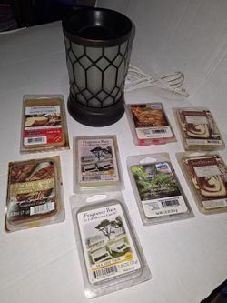 Wax Warmer Lamp with 8 packs of waxs cubes