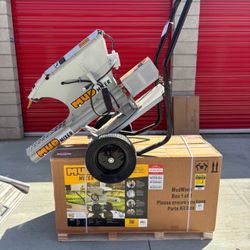 MUDMIXER Continuous Feed Portable Electric Concrete Cement Mixer 