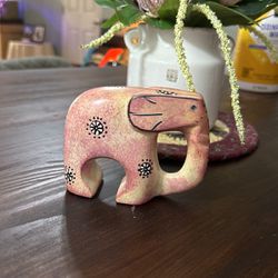 Elephant Figure Handmade In Africa