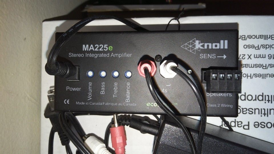 Knoll Systems Ma225e Stereo Integrated Amplifier