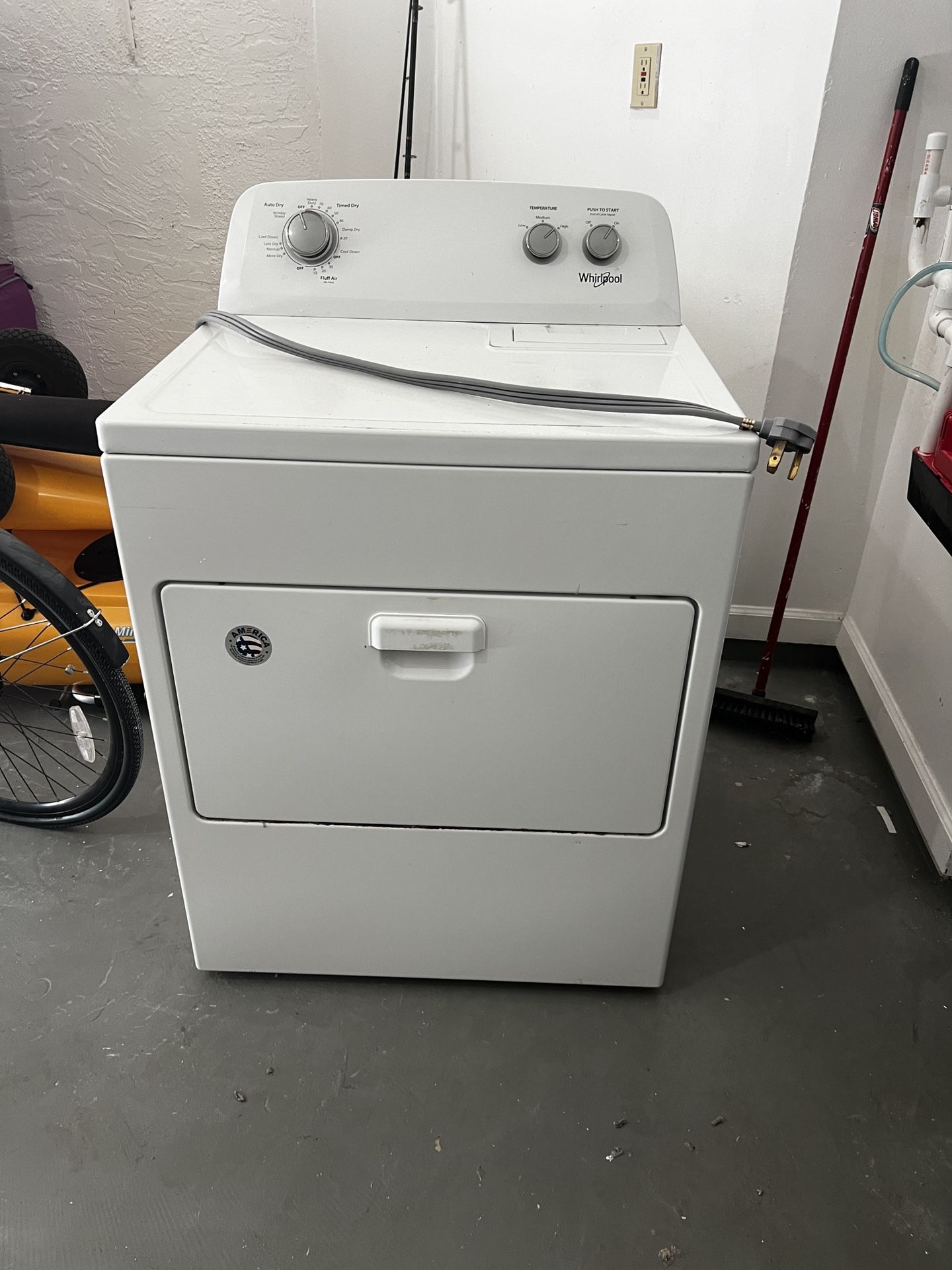Whirlpool Dryer WED4850HW0 Made In America