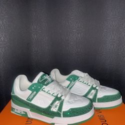 Green Trainer Sneakers 