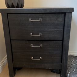 Ashley Furniture Queen Storage Bed & Nightstand (Paid $2,400 New)