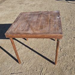 Wooden Foldable Table