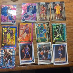 Basketball Card Lot Rookies And Prizms