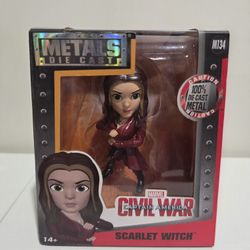 Marvel Scarlet Witch: Civil War Captain Ameria Die-Cast Metal Figure
