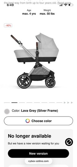 EOS Cybex newborn COT