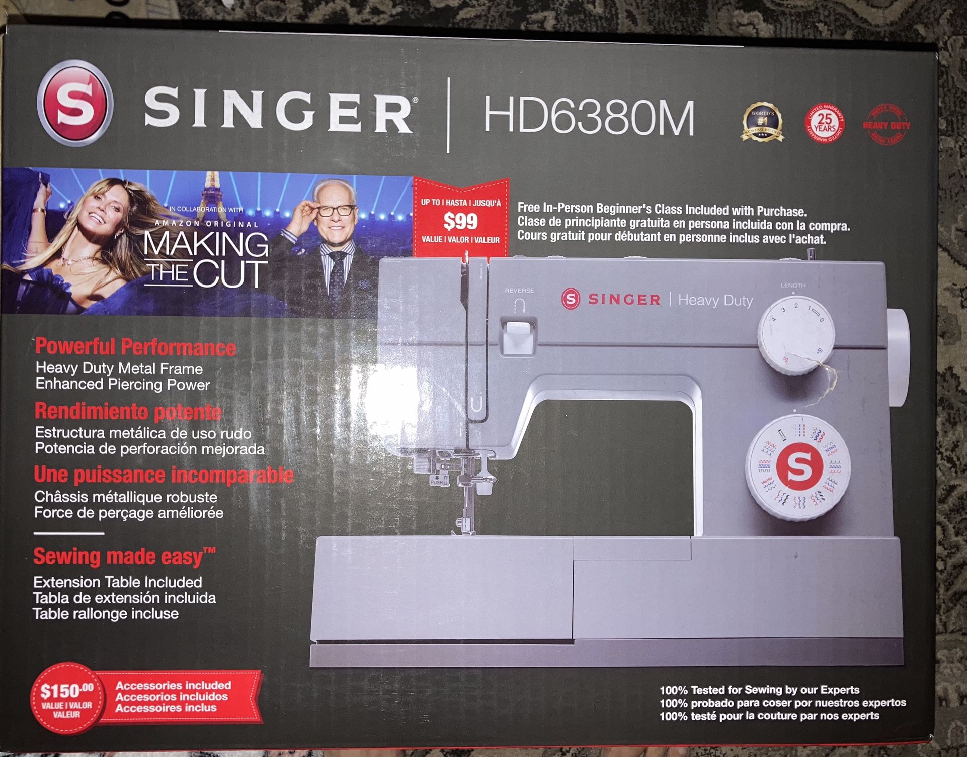 Singer HD6380M Sewing Machine 