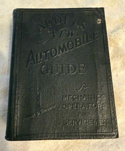 Audels New Automobile Guide 1947 Frank Graham PRISTINE Case
