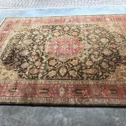 Ethan Allen Hand-Woven Wool Rug 12’ x 8’9” – Large Designer Oriental / Persian Styl